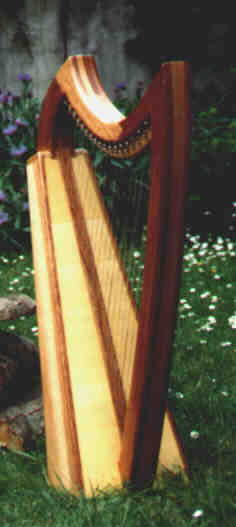 Kleine Harfe, zweichörig